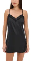 Skarlett Blue Entice Mini Chemise Slip In Black