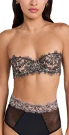 Skarlett Blue Entice Strapless Multi-way Bra Black Nylon In Black Nylon