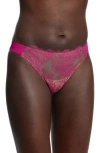 Skarlett Blue Entice Thong Goji/terracotta In Goji/terra