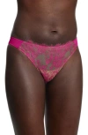 Skarlett Blue Entice Thong Goji/terracotta In Goji/terra