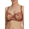 Skarlett Blue Entice Underwire Full Coverage Bra In Brown