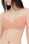 Skarlett Blue Entice Underwire Full Coverage Bra In Carnatn/ Ny