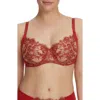 Skarlett Blue Entice Full Coverage Bra In Lipstick Red/nylon