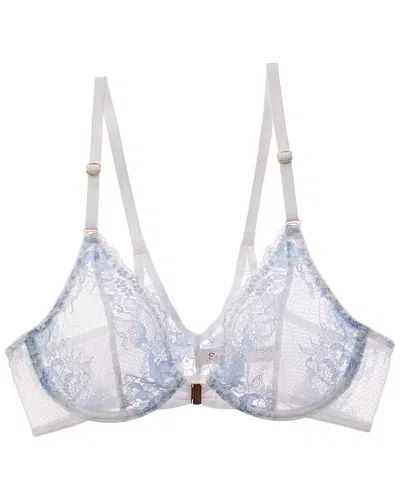 Skarlett Blue Flaunt Front Close Underwire In White