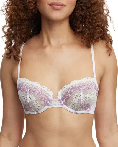 Skarlett Blue Impress Balconette Underwire Bra In White