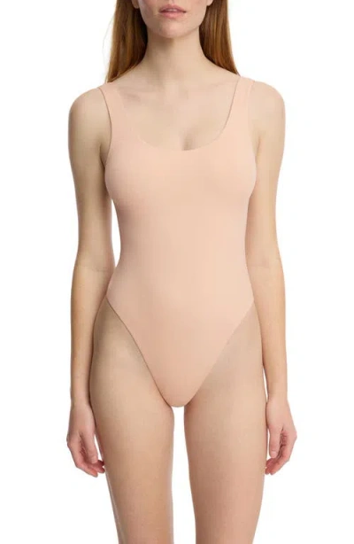 SKARLETT BLUE SKARLETT BLUE INSIDER SCOOP NECK TANK BODYSUIT