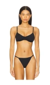 Skarlett Blue Insider Underwire Bra In Black