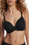 Skarlett Blue Minx Full Coverage Side Support T-shirt Bra In Black