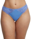 Skarlett Blue Minx Thong In Blue/pink