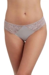 Skarlett Blue Minx Thong In Pebble/peach