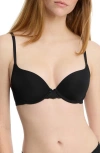 Skarlett Blue Minx Plunge Multi-way T-shirt Bra In Black