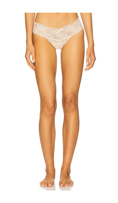 Skarlett Blue Obsessed Thong In Brown