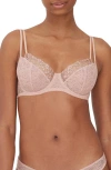 Skarlett Blue Paradise Full Coverage Underwire Bra In Pink