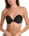 Skarlett Blue Rouse Full Coverage Lightly Lined Strapless Bra In Black