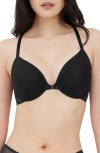 Skarlett Blue Spellbound Front Close Spacer Bra In Black