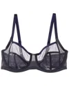 Skarlett Blue Spellbound Full Coverage Side Support Bra In Black