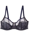 Skarlett Blue Women's Spellbound Full Coverage Underwire Bra 336212 In Black