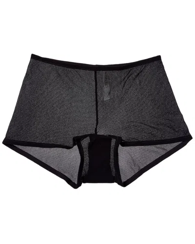Skarlett Blue Spellbound Mesh Short In 1-black