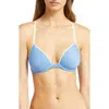 Skarlett Blue Spellbound Spacer Underwire Bra In Pool/aloe