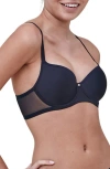 Skarlett Blue Spellbound Spacer Underwire Convertible Bra In Midnight