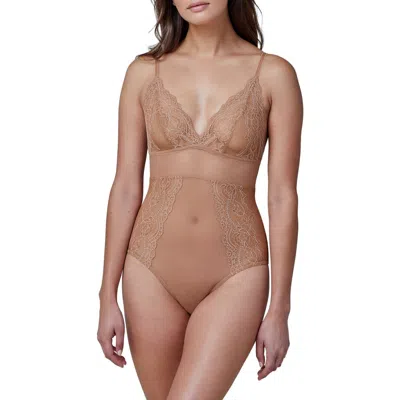 Skarlett Blue Unveil Lace Teddy In Neutral
