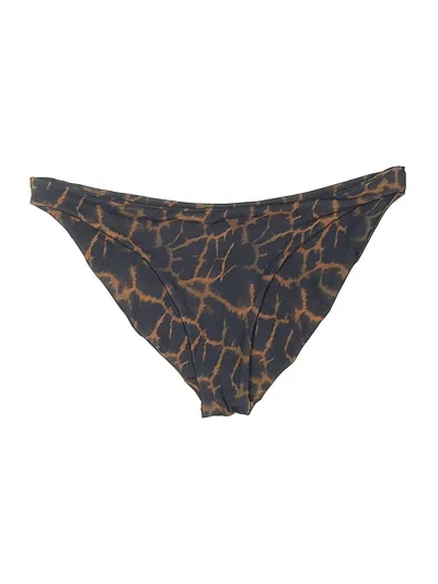Pre-owned Skatie Swimsuit Bottoms In Brown