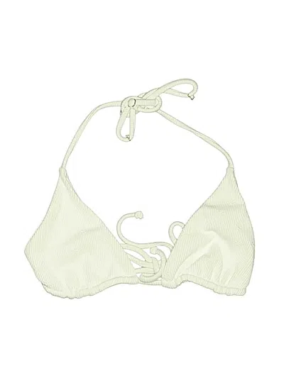 Pre-owned Skatie Swimsuit Top White Swimwear