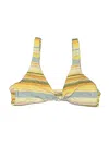 Skatie Swimsuit Top Yellow Swimwear In Multi