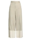 Skatie Skatïe Woman Pants Grey Size M Cotton In Neutral