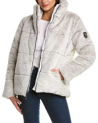 Skea Jana Ultra Puffy Down Jacket In Gray