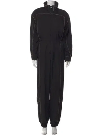 Pre-owned Skea Mock Neck Ski Suit In Black