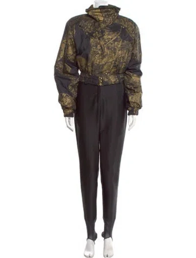 Pre-owned Skea Nylon Printed Jumpsuit In Multi