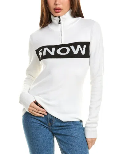 Skea Reed Wool-blend Snow Sweater In Black