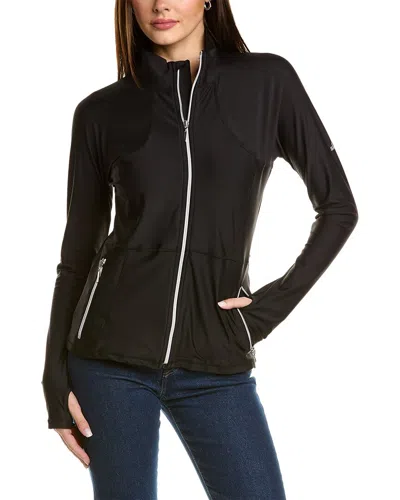 Skea Rosie Full-zip Mid Layer Top In Black