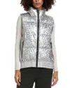 Skea Tess Puffer Down Vest In Silver