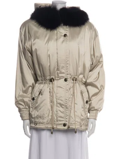 Pre-owned Skea Utility Jacket In Neutrals
