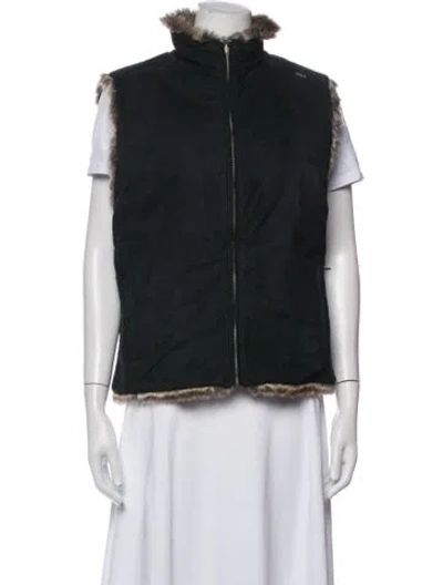 Pre-owned Skea Vest In Black