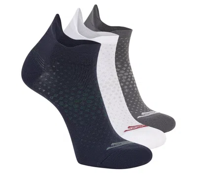 Skechers 3 Pack Men's Low Cut Socks In Multi