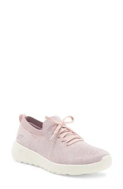 Skechers Abbie Go Walk Joy Sneaker In Mauve