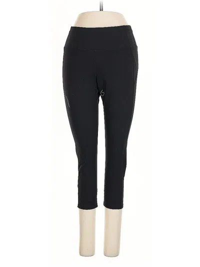 Pre-owned Skechers Active Pants In Black