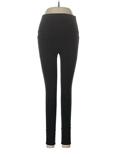 Pre-owned Skechers Active Pants In Black