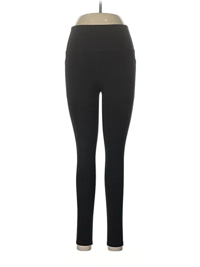 Pre-owned Skechers Active Pants In Black