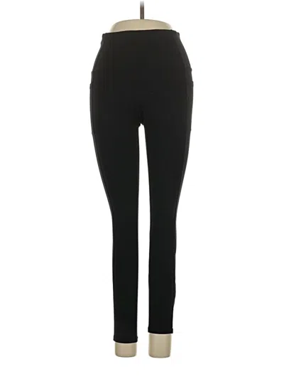 Pre-owned Skechers Active Pants In Black