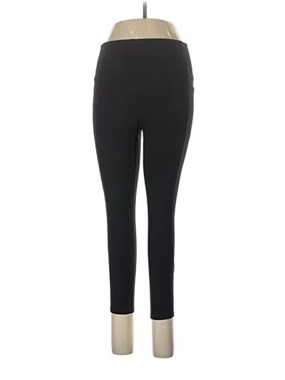 Pre-owned Skechers Active Pants In Black