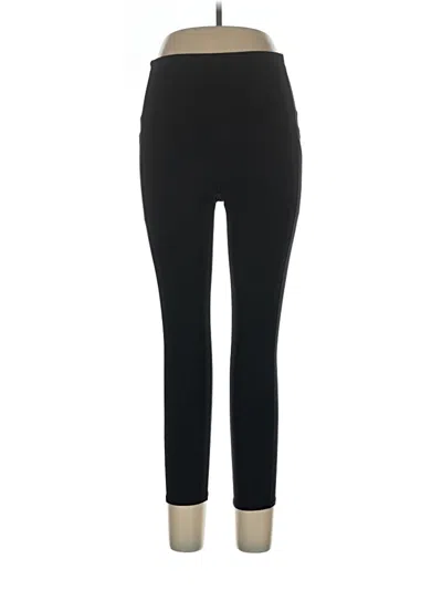 Pre-owned Skechers Active Pants In Black