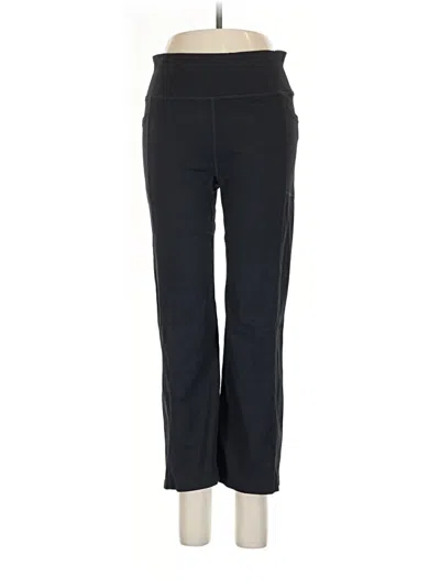 Pre-owned Skechers Active Pants In Black