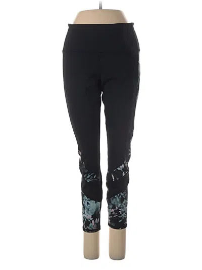 Pre-owned Skechers Active Pants In Black