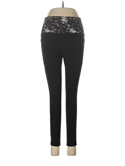 Pre-owned Skechers Active Pants In Black