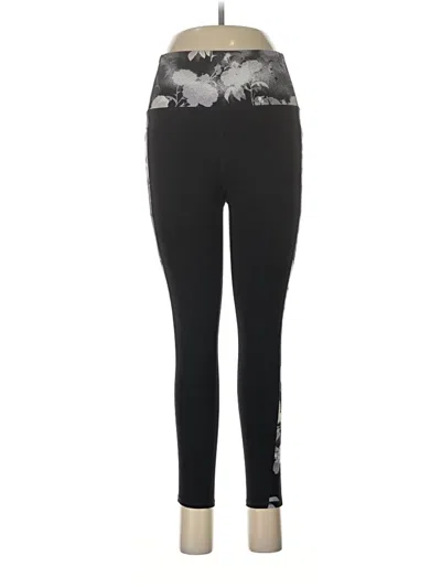Pre-owned Skechers Active Pants In Black