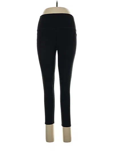 Pre-owned Skechers Active Pants In Black